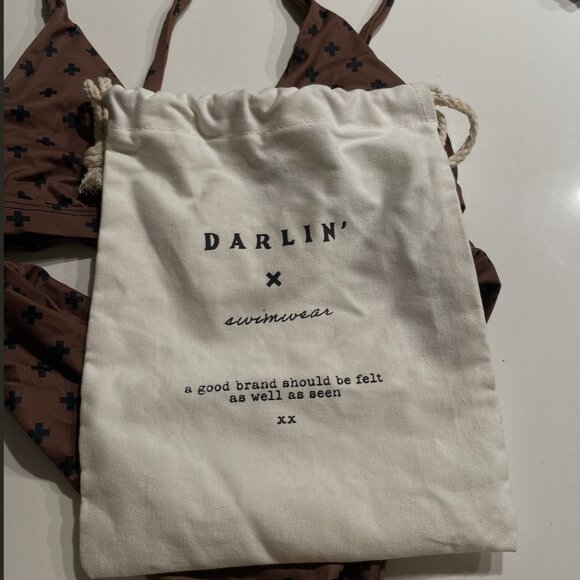 Darlin' Swimwear Cheyenne Top and  Ace Bottom in color Coyote - Picture 3 of 3